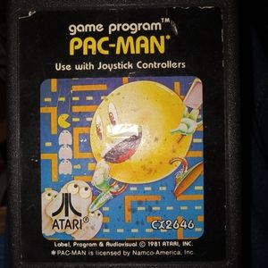 Atari 2600 pac man video game